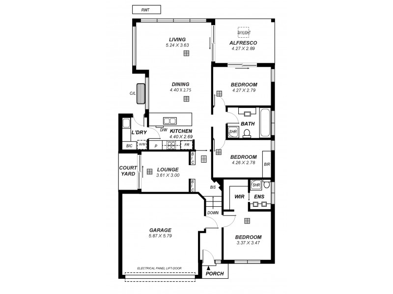 5B Carinya Crescent, Rostrevor SA 5073 Floorplan