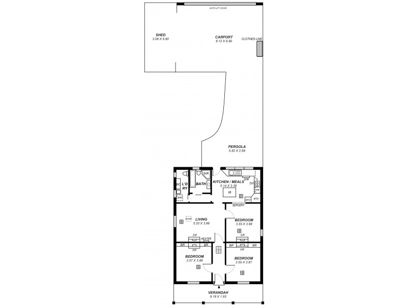 29 Castle Street, Parkside SA 5063 Floorplan