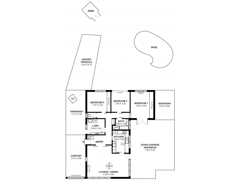 38 Prunus Avenue, Elizabeth Vale SA 5112 Floorplan