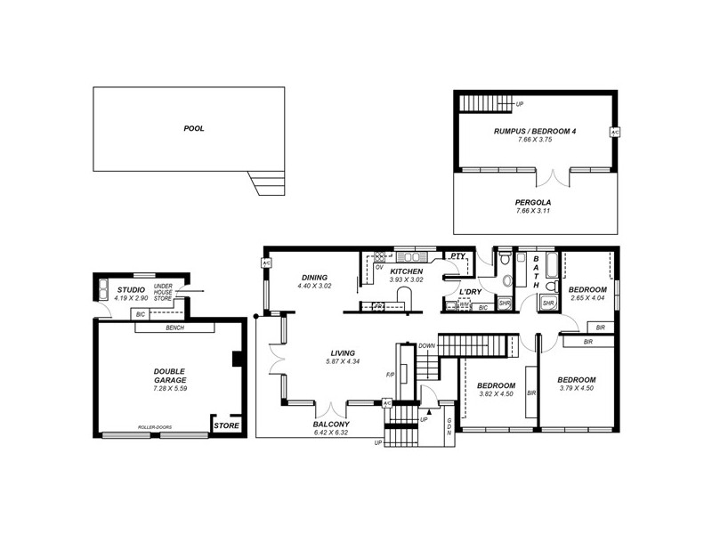 18 Morland Avenue, Stonyfell SA 5066 Floorplan