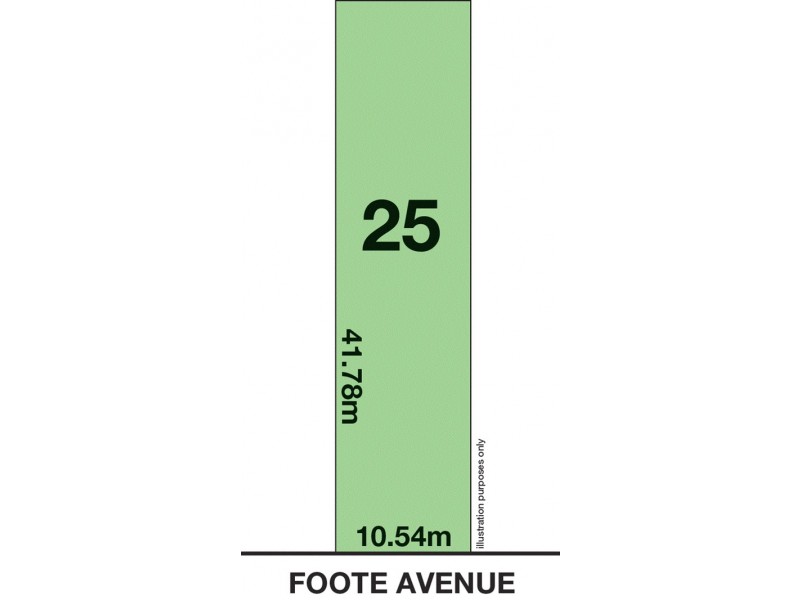 25 Foote Avenue, Kilburn SA 5084 Floorplan