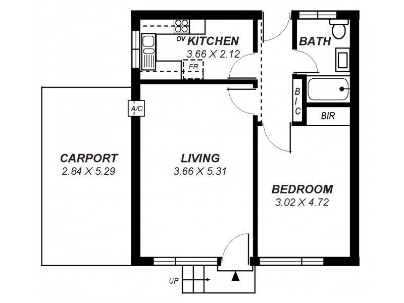 1/2 Brook Avenue, Glen Osmond SA 5064 Floorplan
