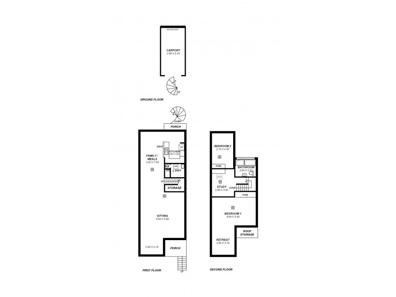 2/406 Carrington Street, Adelaide SA 5000 Floorplan