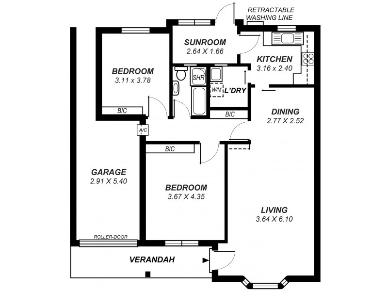 3/6 Bedford Street, Kensington Park SA 5068 Floorplan