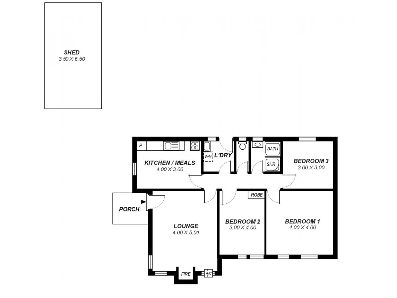 20 Railway Tce, Kilburn SA 5084 Floorplan