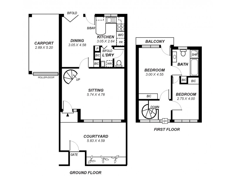 1/24-26 Coke Street, Norwood SA 5067 Floorplan