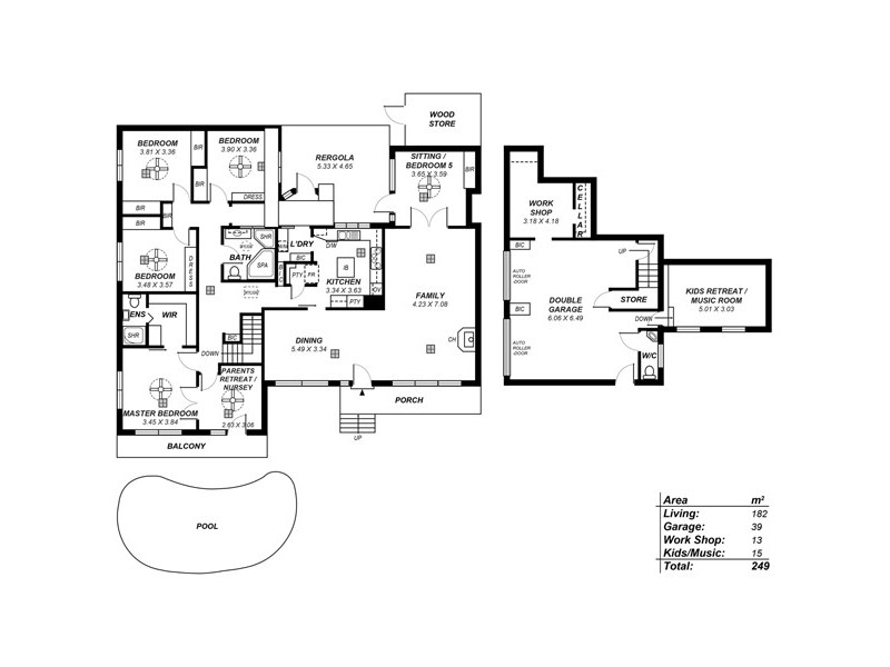 14 Crompton Drive, Wattle Park SA 5066 Floorplan