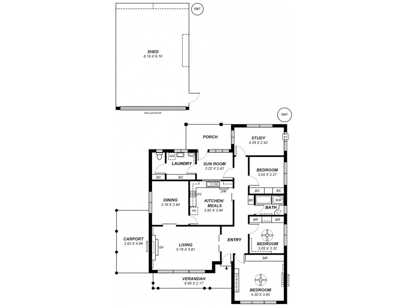 11 White Avenue, Fullarton SA 5063 Floorplan
