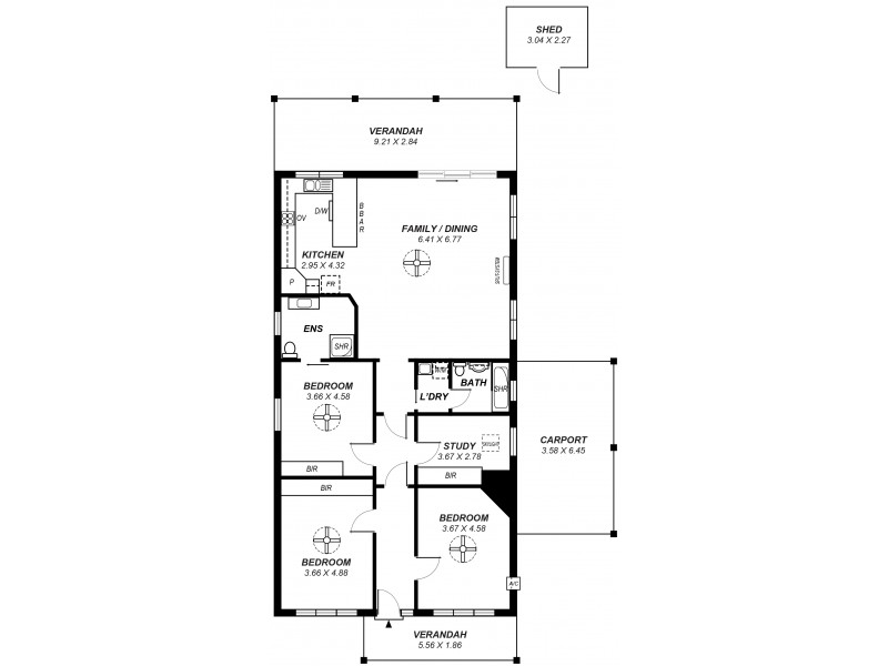 6 Leonard Street, Melrose Park SA 5039 Floorplan
