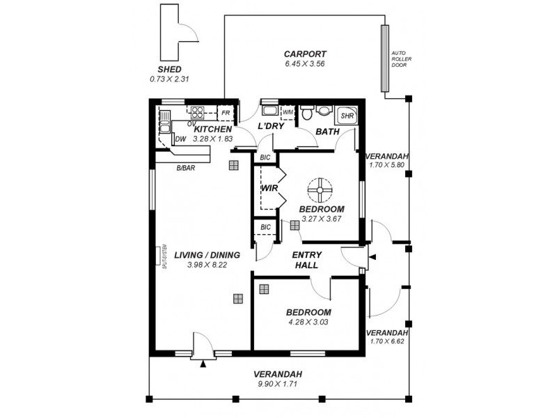23 Gage Street, St Morris SA 5068 Floorplan