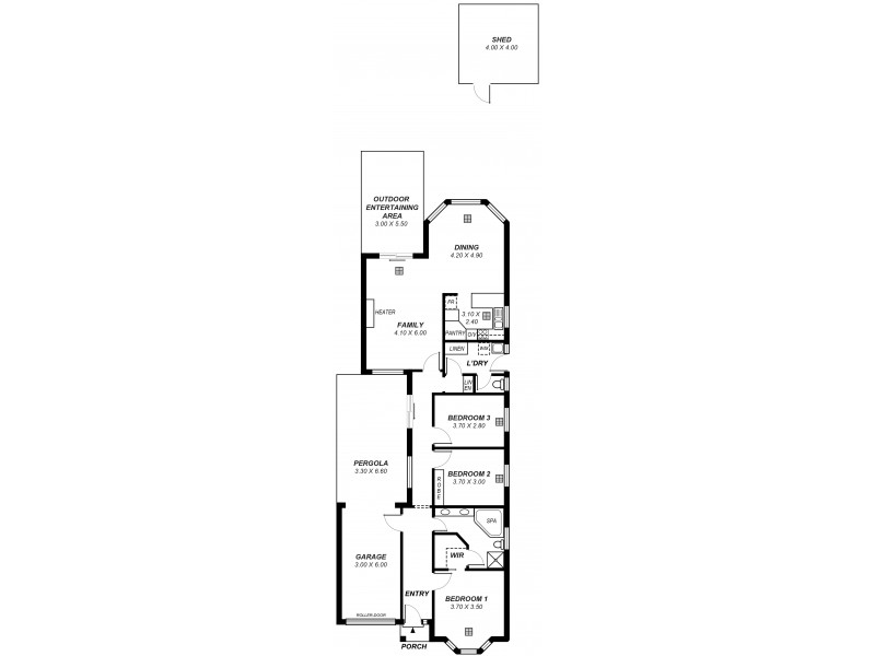 1 Aboyne Road, Lower Mitcham SA 5062 Floorplan