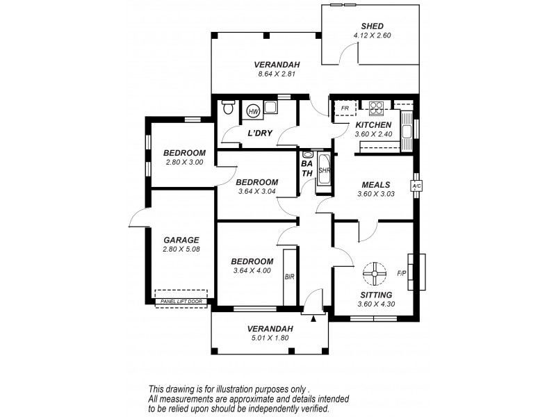 15 Fourth Avenue, Klemzig SA 5087 Floorplan