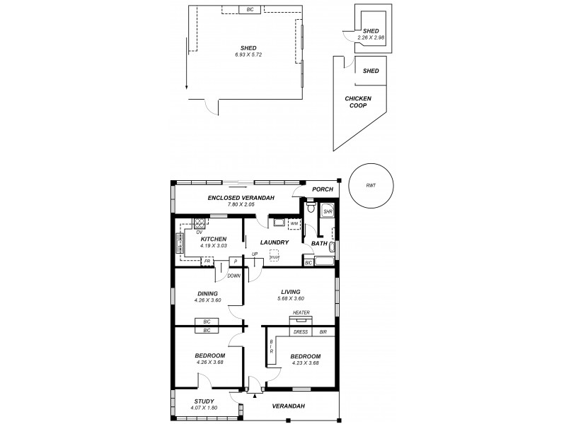 53 Swamp Road, Uraidla SA 5142 Floorplan