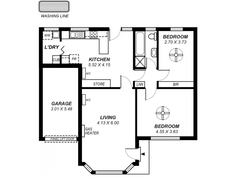 2/44A Bevington Road, Glenunga SA 5064 Floorplan