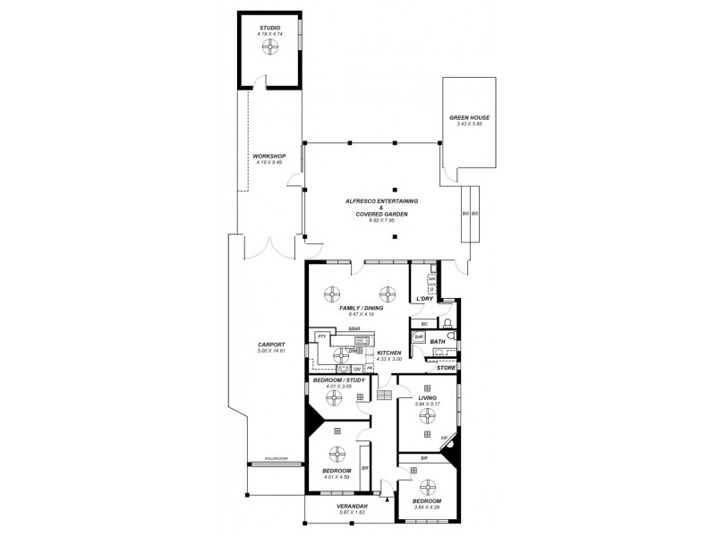 4 Osborn Avenue, Beulah Park SA 5067 Floorplan
