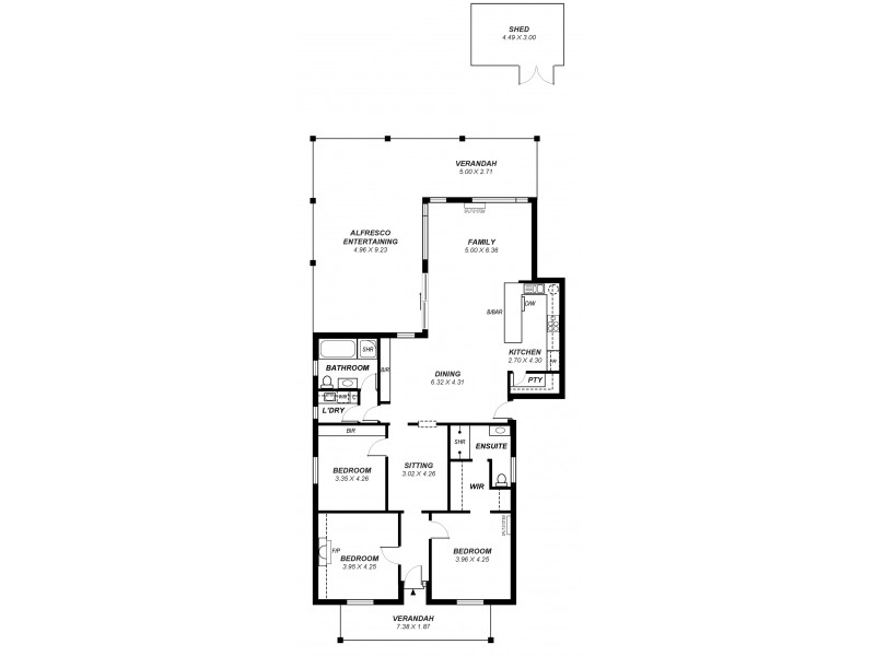 60 Shipsters Road, Kensington Park SA 5068 Floorplan