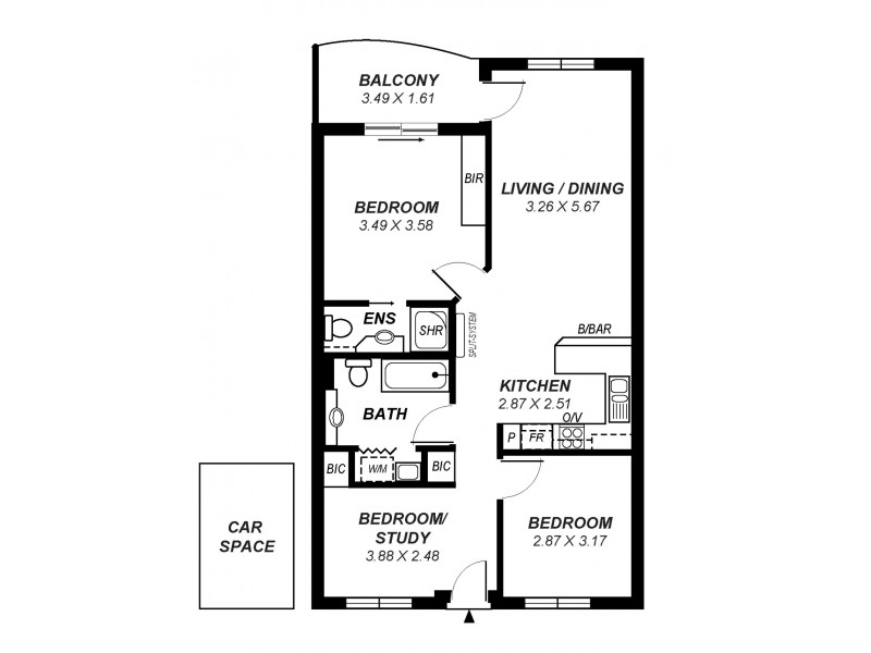 B15/176-186 Carrington Street, Adelaide SA 5000 Floorplan