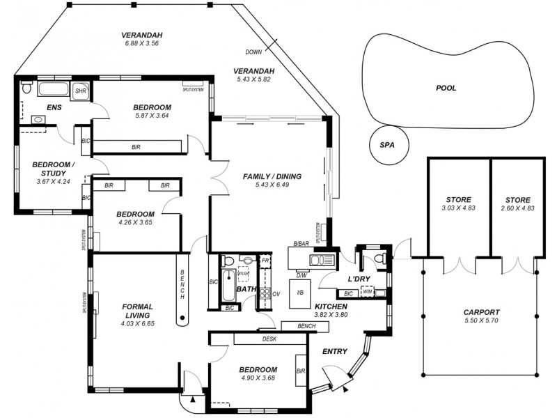 43 Hyland Terrace, Rosslyn Park SA 5072 Floorplan