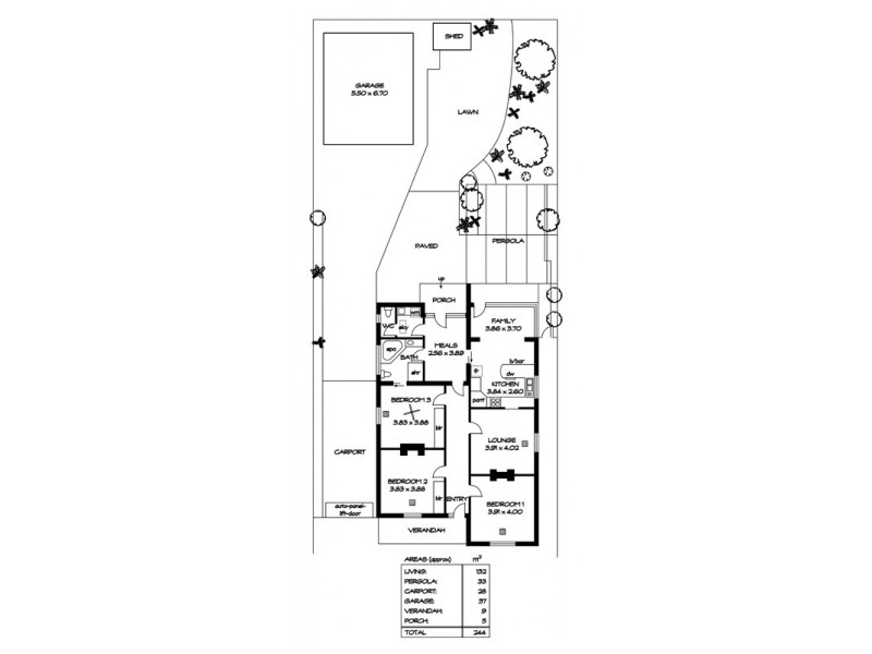 13 Elizabeth Street, Evandale SA 5069 Floorplan