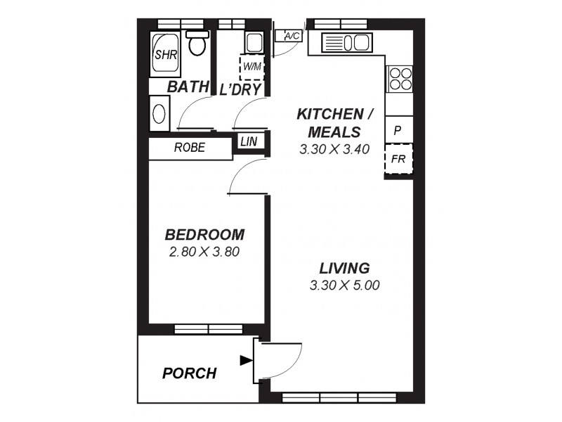 11/10 Fairford Street, Unley SA 5061 Floorplan