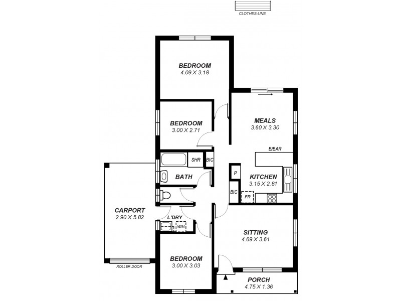68 Kew Drive, Oakden SA 5086 Floorplan