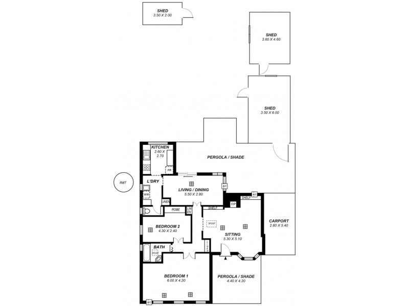 32 Kinkaid Road, Elizabeth East SA 5112 Floorplan