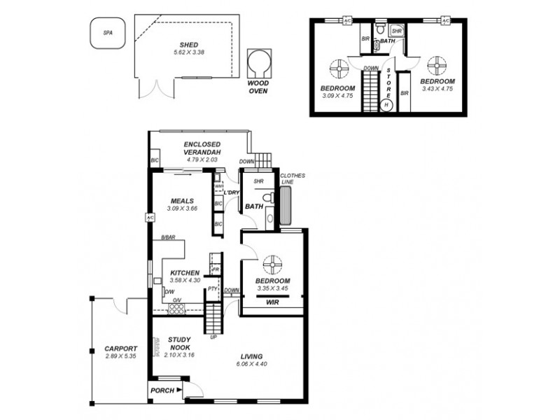 629A Portrush Road, Glen Osmond SA 5064 Floorplan