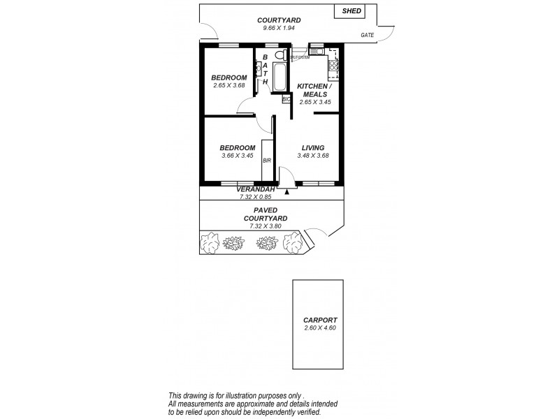 Cygnet Lodge 4/2 Davis Street, Norwood SA 5067 Floorplan
