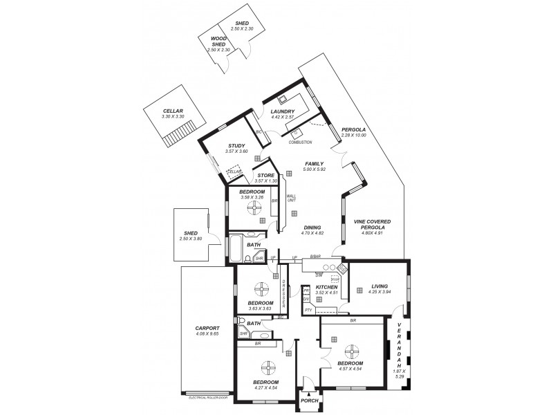 15 Hamilton Street, Erindale SA 5066 Floorplan