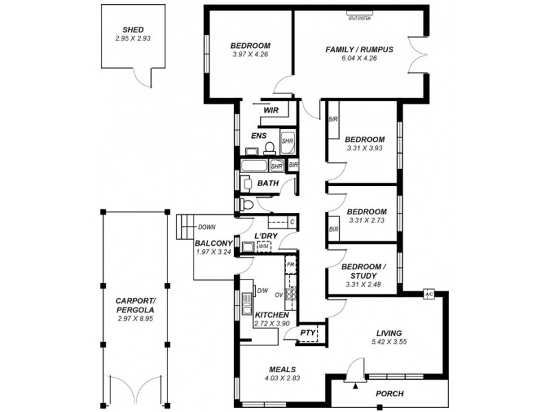 7 Arcoona Avenue, Rostrevor SA 5073 Floorplan