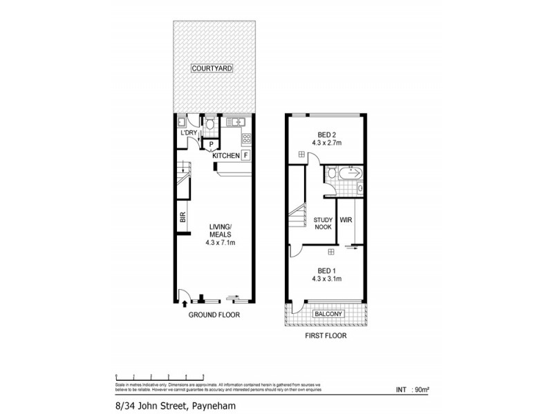 8/34 John Street, Payneham SA 5070 Floorplan