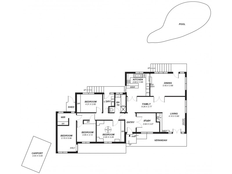 2 Pam Street, Beaumont SA 5066 Floorplan