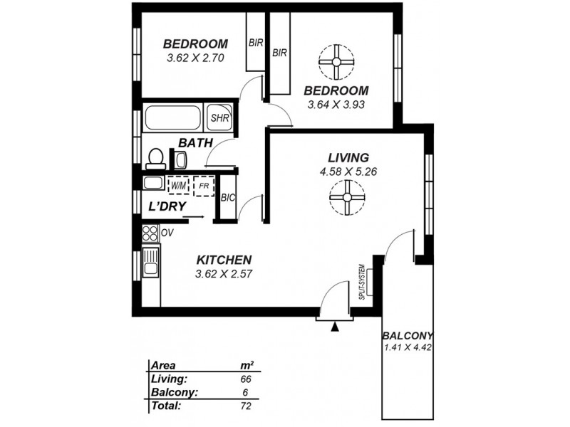 8/481 Fullarton Road, Highgate SA 5063 Floorplan