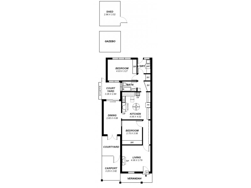 2 Gilbert Street, Norwood SA 5067 Floorplan