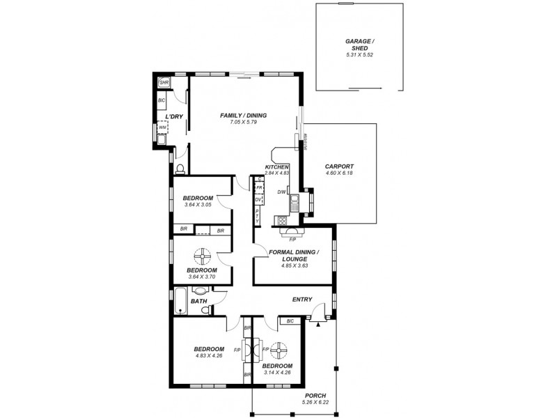 35 Monmouth Road, Westbourne Park SA 5041 Floorplan