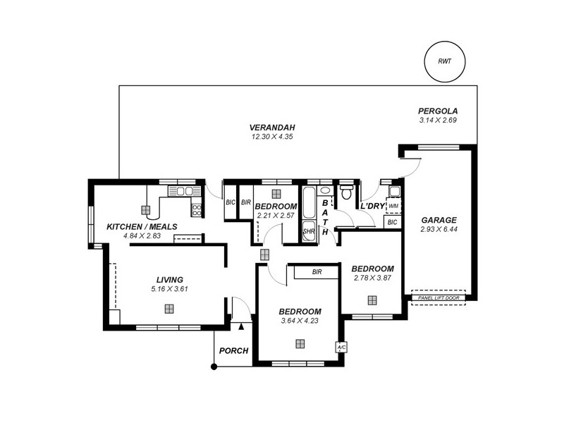39 Leabrook Drive, Rostrevor SA 5073 Floorplan