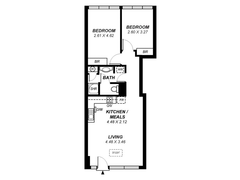 314/9 Paxtons Walk, Adelaide SA 5000 Floorplan