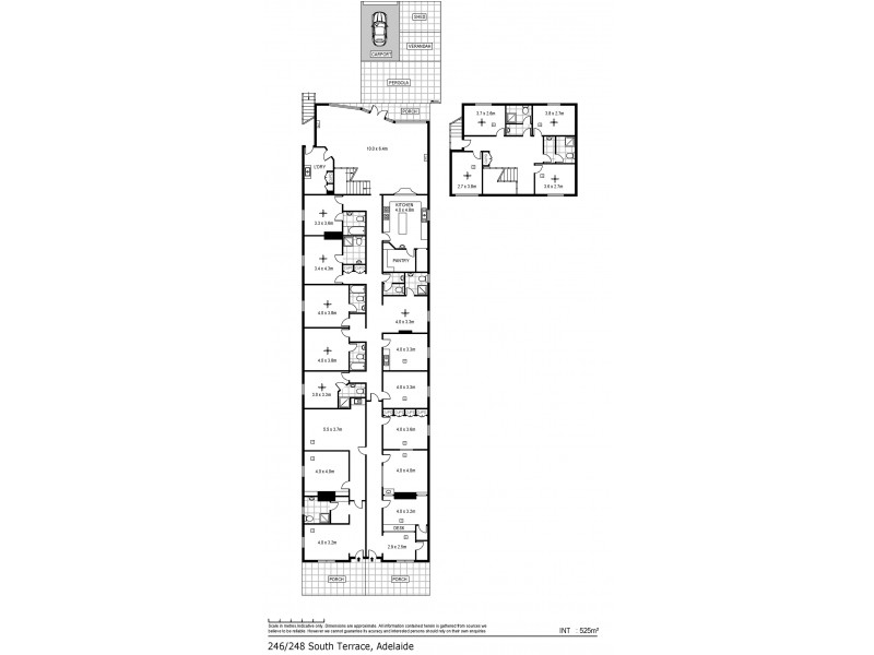 246 & 248 South Terrace, Adelaide SA 5000 Floorplan