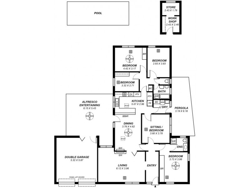 3 Debney Drive, Burnside SA 5066 Floorplan