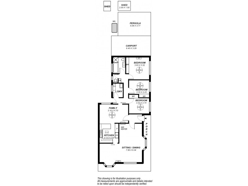 11 Knightsbridge Road, Leabrook SA 5068 Floorplan