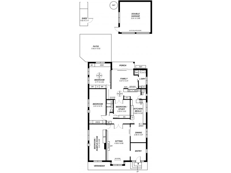 3 Adelaide Street, Maylands SA 5069 Floorplan
