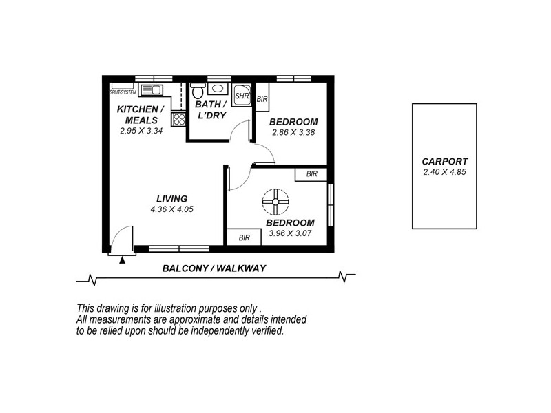 8/16 Park Street, Glandore SA 5037 Floorplan