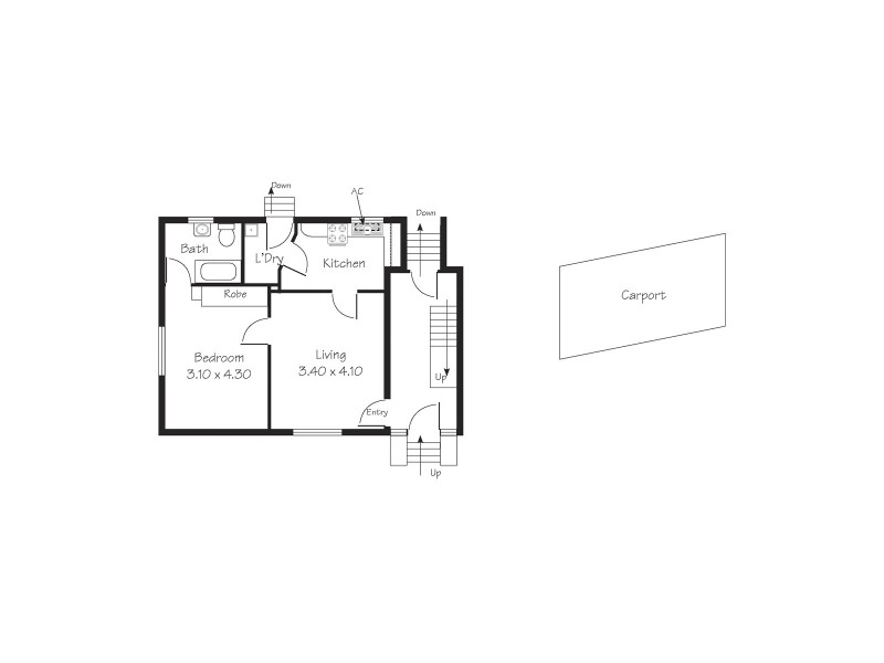 1/14 Tusmore Avenue, Leabrook SA 5068 Floorplan