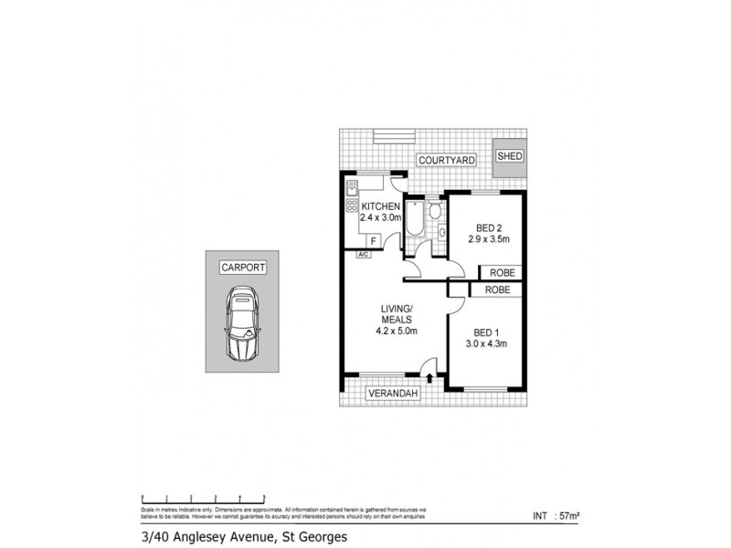 3/40 Anglesey Avenue, St Georges SA 5064 Floorplan