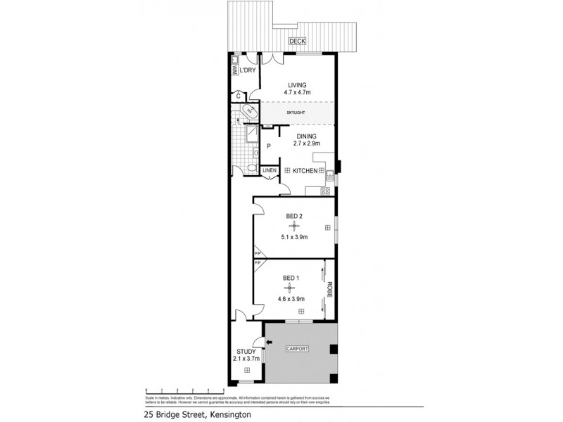 25 Bridge Street, Kensington SA 5068 Floorplan