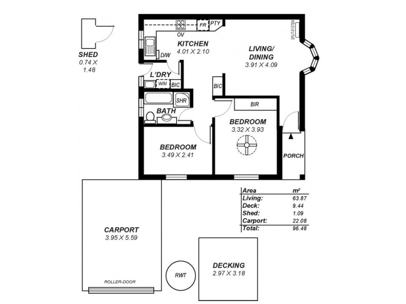 1/16 Canterbury Avenue, Trinity Gardens SA 5068 Floorplan