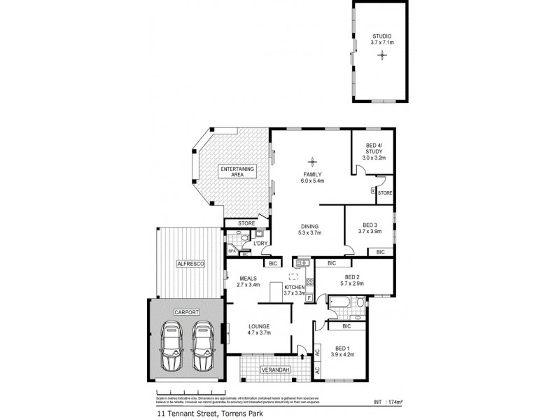 11 Tennant Street, Torrens Park SA 5062 Floorplan