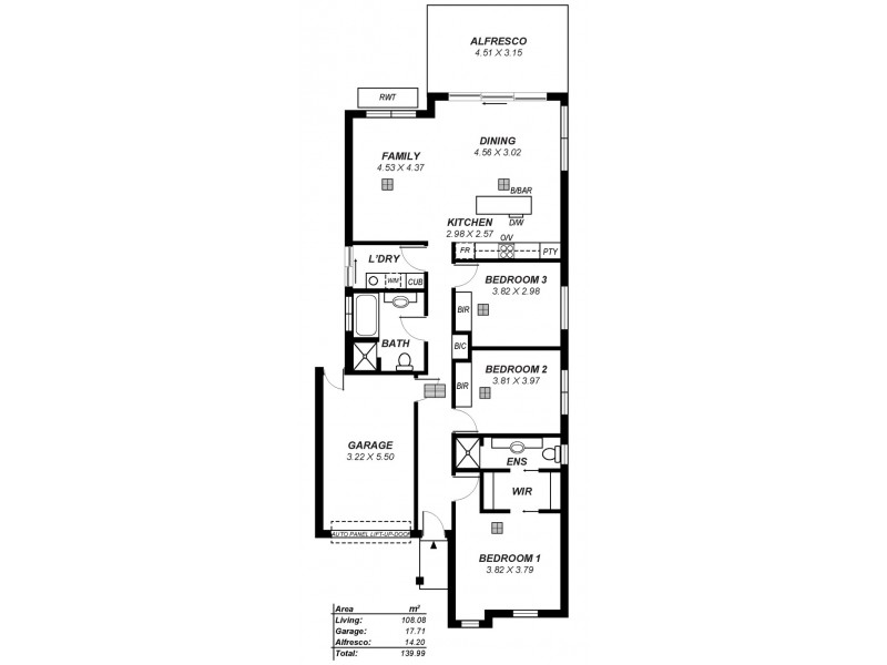 1/4b Ayr Avenue, Seaton SA 5023 Floorplan