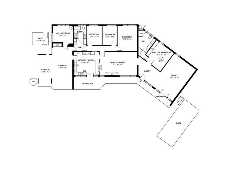 4 Bagot Street, Glen Osmond SA 5064 Floorplan