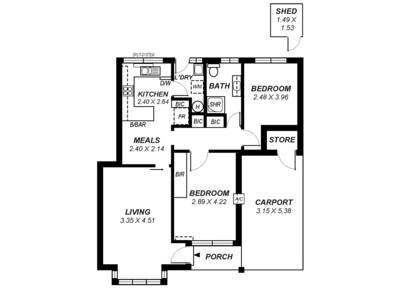 2/4 West Terrace, Kensington Gardens SA 5068 Floorplan